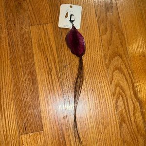 Feather piece for hair